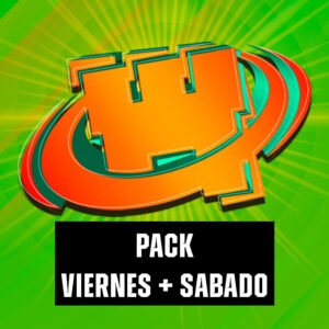 Pack Viernes + Sábado