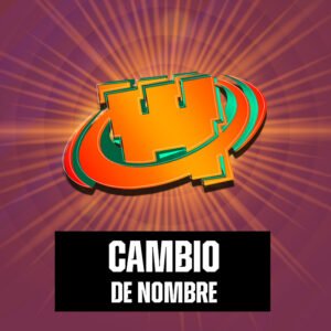 Cambio de nombre entradas