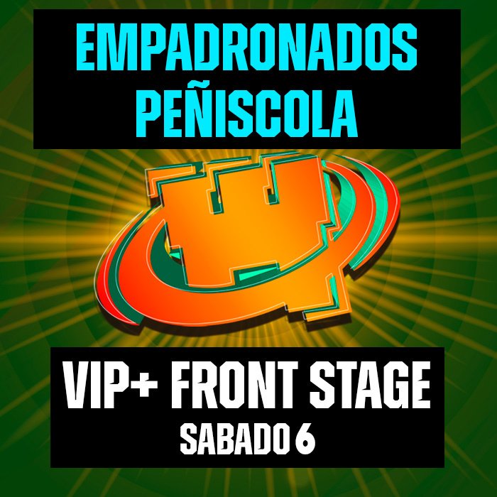 VIP FrontStage Residentes Peñiscola